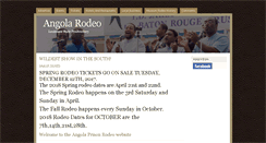 Desktop Screenshot of angolarodeo.com